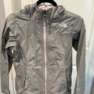 The North Face Gray Windbreaker Jacket